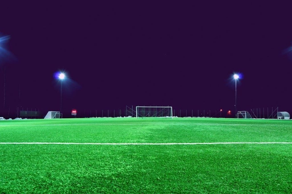 A soccer field