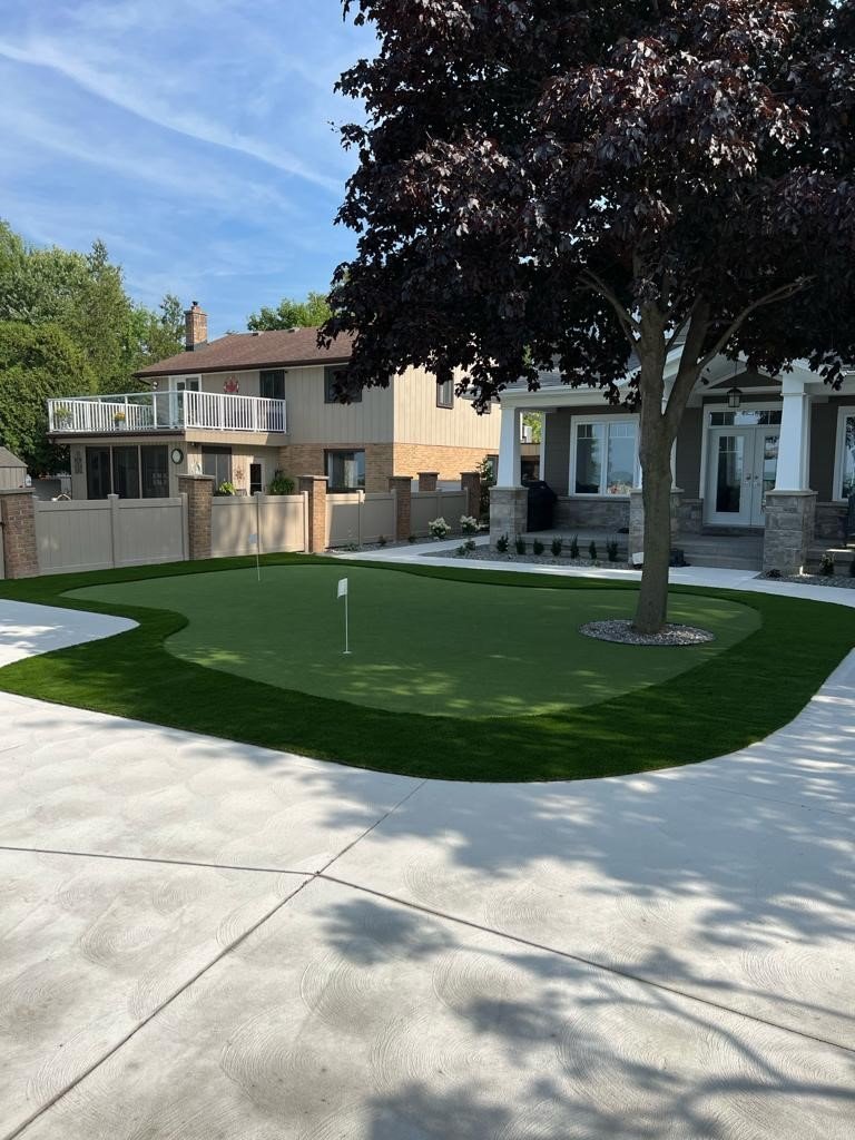 A backyard